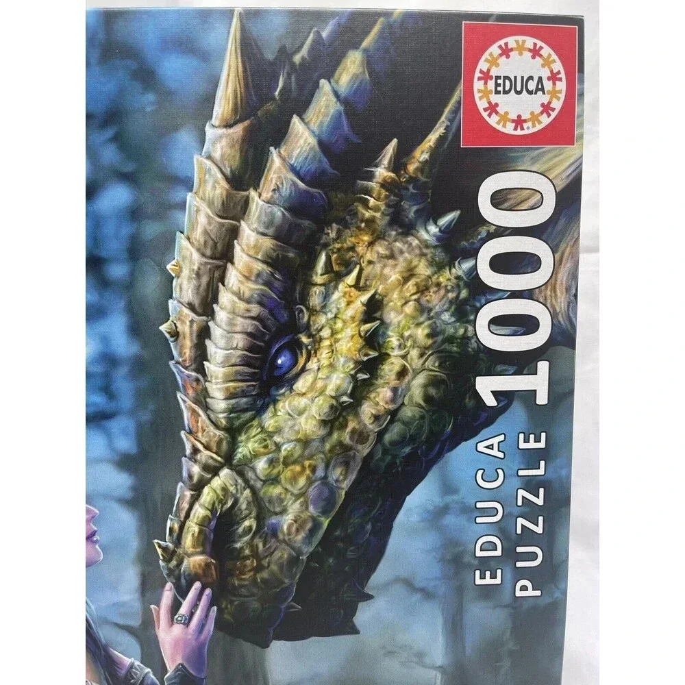 Once Upon a Time - Educa Puzzle (1000pc) Anne Stokes Collection Medival Fantasy